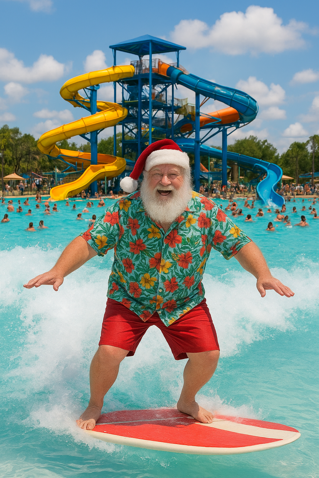 WET’N WILD TERÁ DESFILE DE NATAL EM PISCINA DE ONDAS 