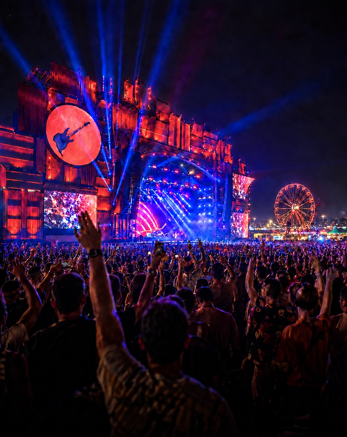 Rock in Rio acontece no Rio de Janeiro com shows de grandes nomes da música mundial