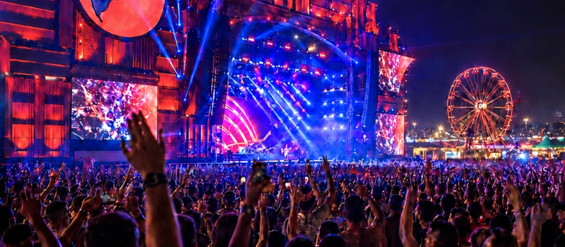 Rock in Rio acontece no Rio de Janeiro com shows de grandes nomes da música mundial