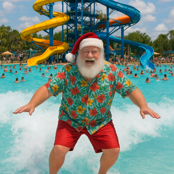 WET’N WILD TERÁ DESFILE DE NATAL EM PISCINA DE ONDAS 