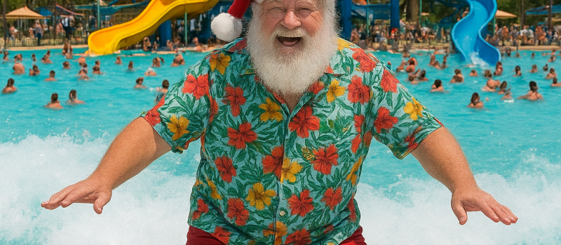 WET’N WILD TERÁ DESFILE DE NATAL EM PISCINA DE ONDAS 