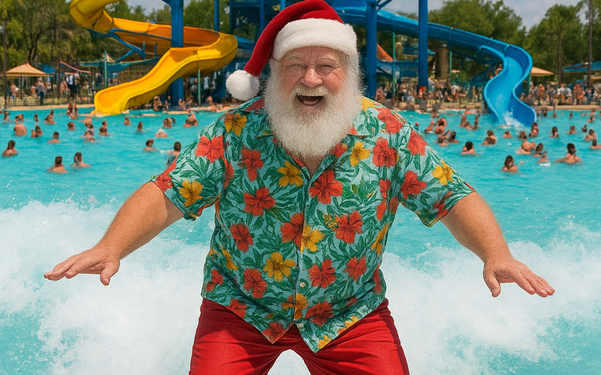WET’N WILD TERÁ DESFILE DE NATAL EM PISCINA DE ONDAS 