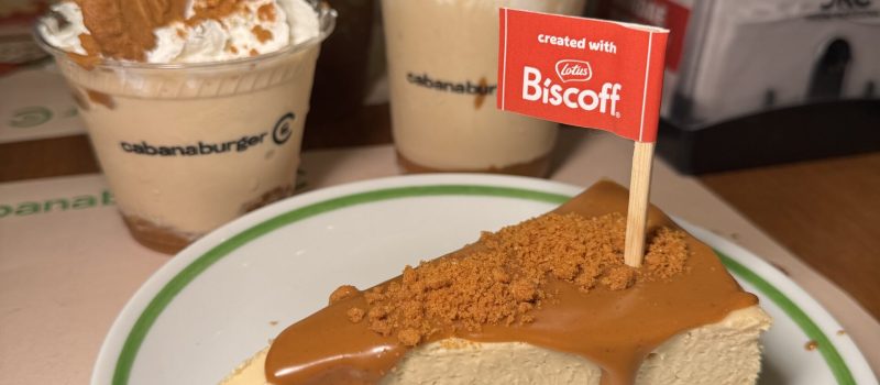 CABANA BURGER LANÇA SOBREMESAS EM COLLAB COM BISCOFF